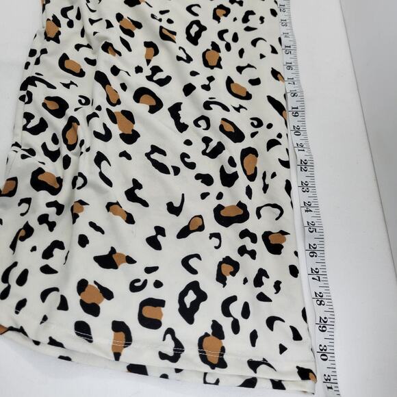 Sunshine & Rodeo Women's Leopard Waffle Knit Sleeve Blouse Size 2XL 122621-0419 - Picture 7 of 8